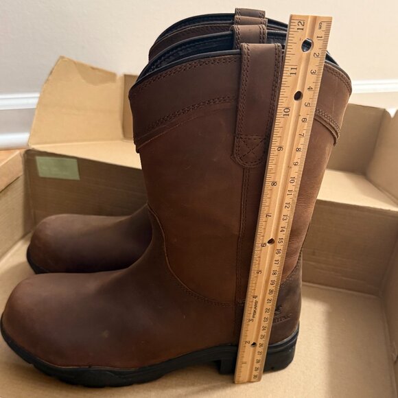 New SmartEquine SmartPak Equestrian Equine Women's Waterproof Leather Work Boots - Picture 7 of 9